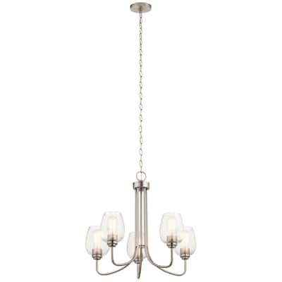 Kichler Lighting Valserrano 5-Light Chandelier Brushed Nickel