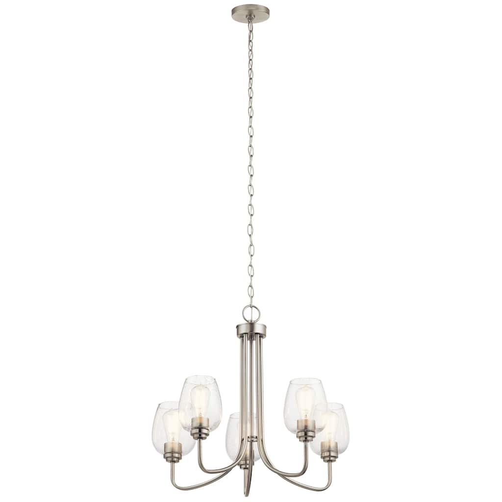 Kichler Lighting Valserrano 5-Light Chandelier Brushed Nickel