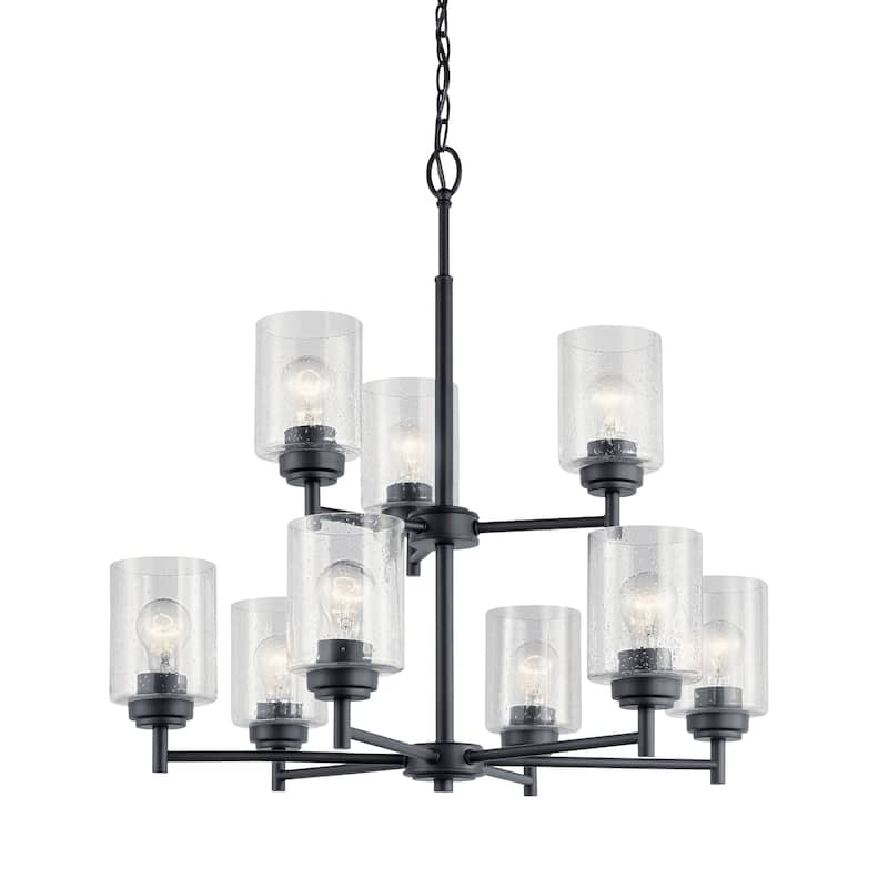 Kichler Lighting Winslow 9-Light Chandelier Black