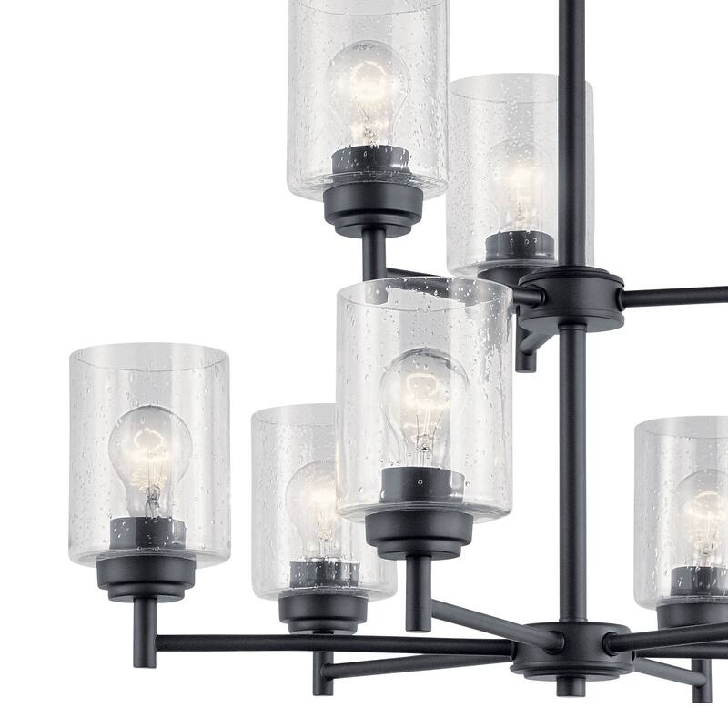 Kichler Lighting Winslow 9-Light Chandelier Black