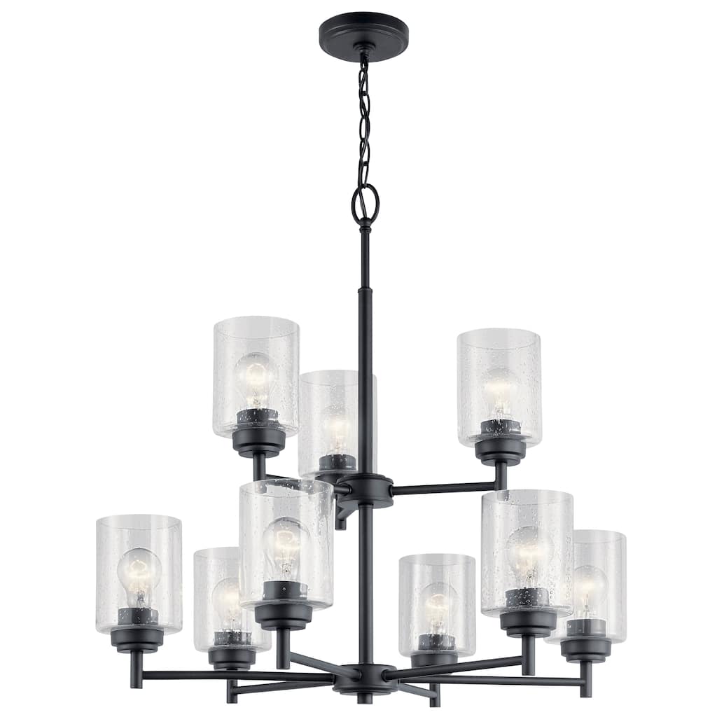 Kichler Lighting Winslow 9-Light Chandelier Black