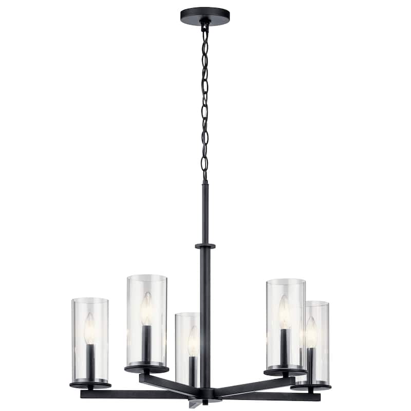 Kichler Lighting Crosby 5-Light Chandelier Black