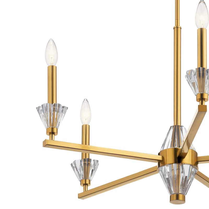 Kichler Lighting Calyssa 5-Light Chandelier Fox Gold