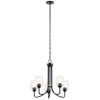 Kichler Lighting Valserrano 5-Light Chandelier Black