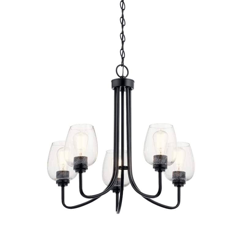 Kichler Lighting Valserrano 5-Light Chandelier Black