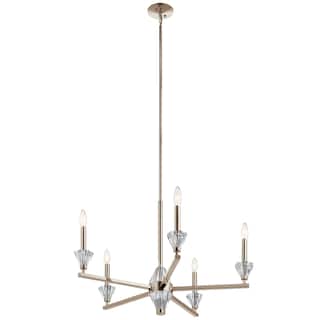 Kichler Lighting Calyssa 5-Light Chandelier Polished Nickel