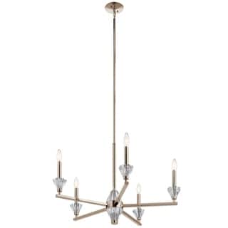 Kichler Lighting Calyssa 5-Light Chandelier Polished Nickel