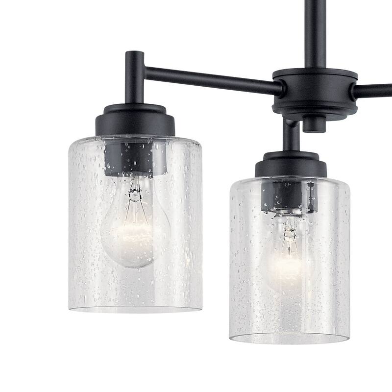 Kichler Lighting Winslow 3-Light Mini Chandelier Black
