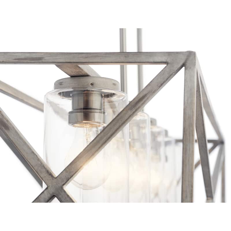 Kichler Lighting Moorgate 5-Light Chandelier Distressed Antique White