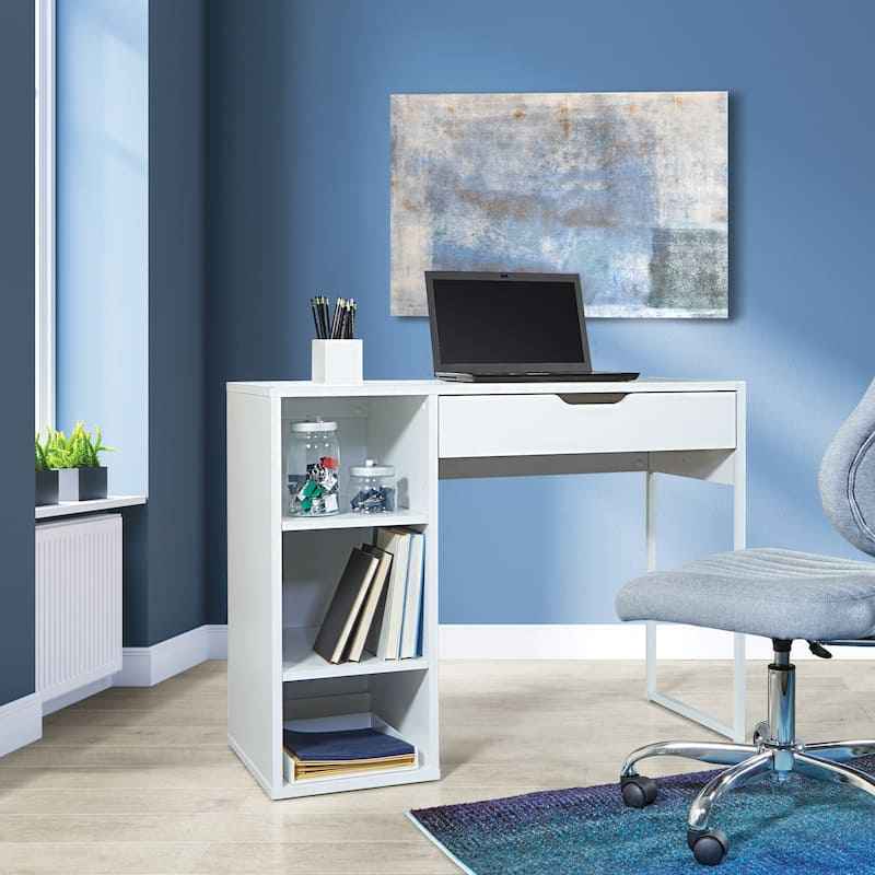 Ravel 40" Desk - White - Painted