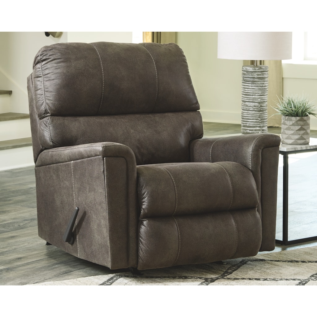 Signature Design by Ashley Navi Brown Rocker Recliner