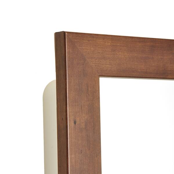 Shop Mocha Framed Medicine Cabinet 21 X 17 Overstock 30902634