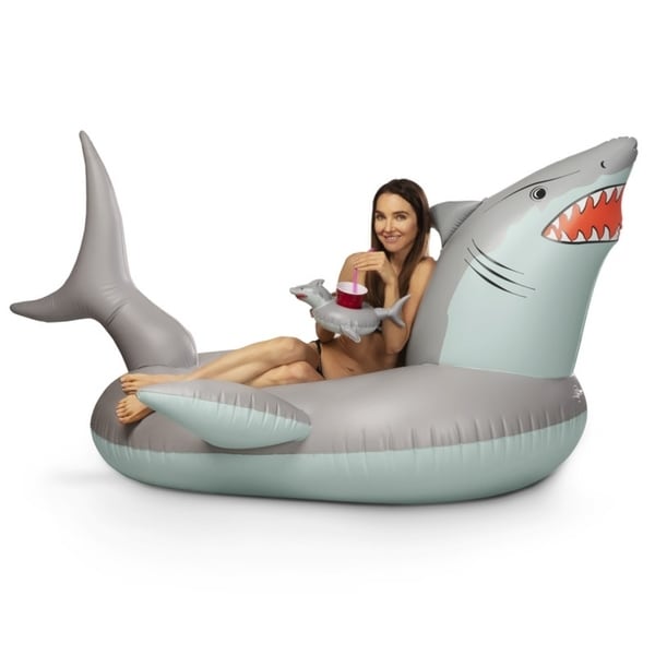 inflatable shark float