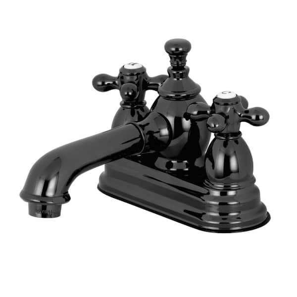 Water Onyx 4 Inch Centerset Bathroom Faucet In Black Onyx 4 Inch Centerset Bathroom Faucet