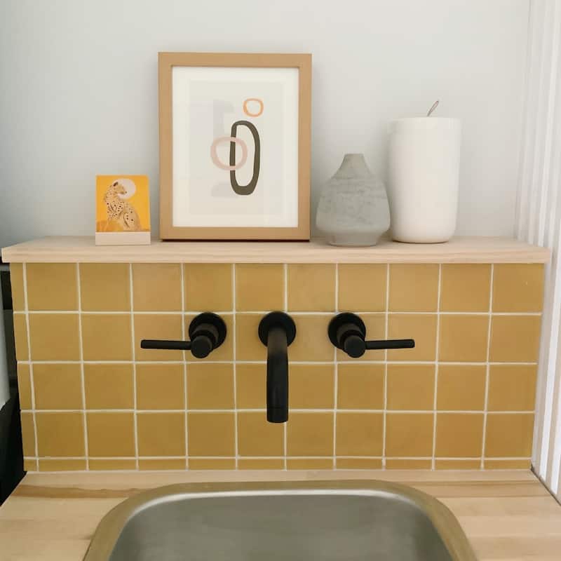 Kingston Brass Concord 2-Handle Wall Mount Bathroom Faucet