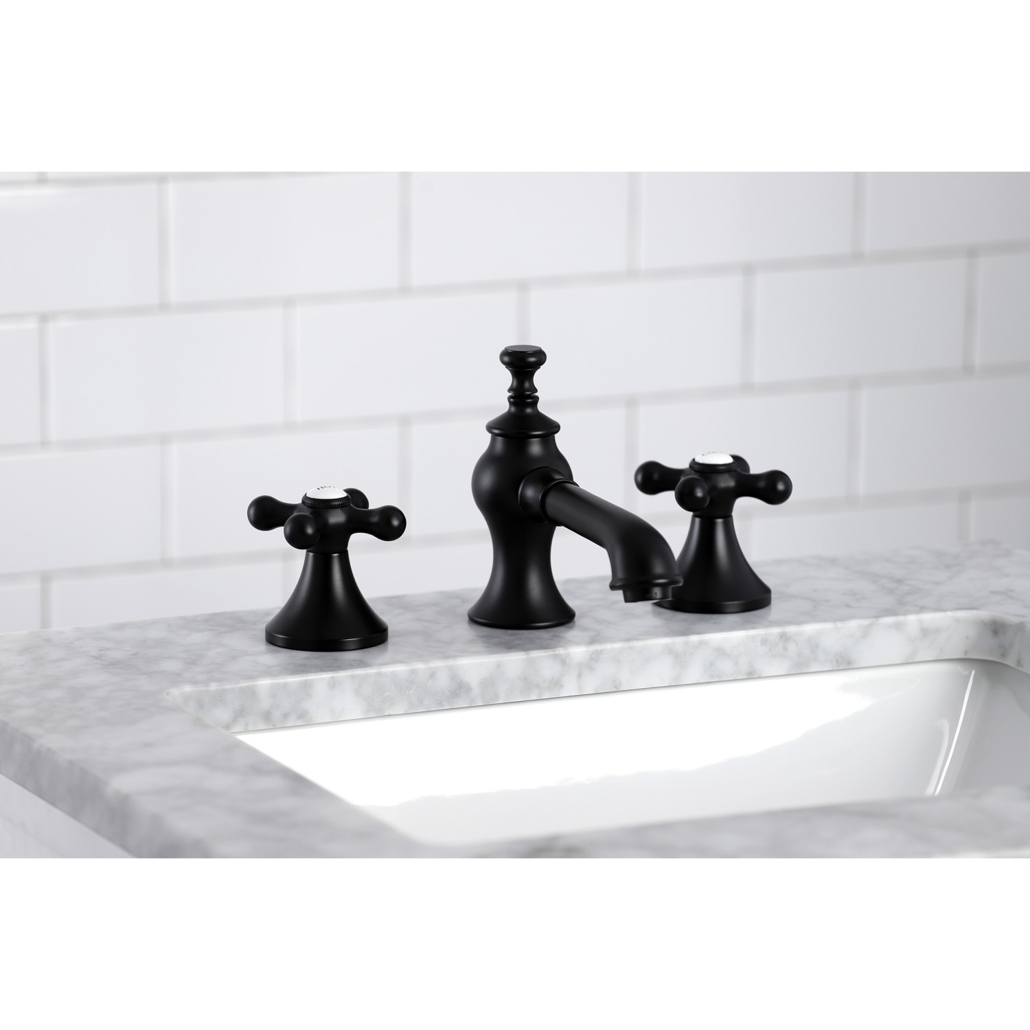 Kingston Brass Vintage Widespread Bathroom Faucet
