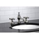 preview thumbnail 22 of 39, Vintage Widespread Bathroom Faucet