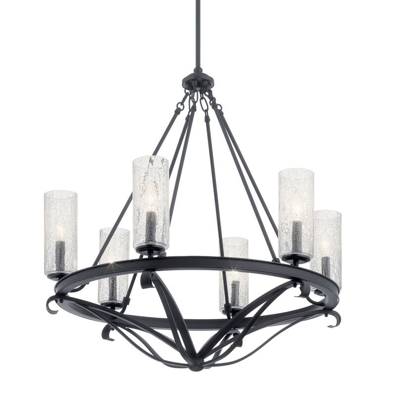 Kichler Lighting Krysia 6-Light Chandelier Black