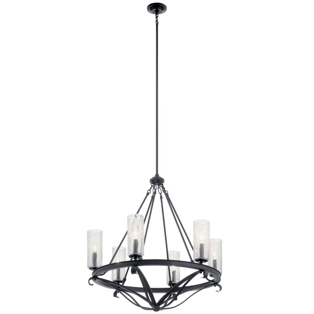 Kichler Lighting Krysia 6-Light Chandelier Black