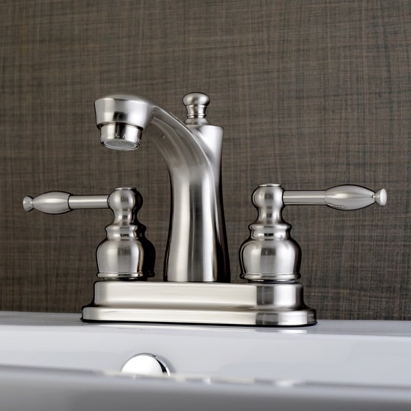 Knight 4-Inch Centerset Bathroom Faucet in Brushed Nickel ...