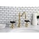 preview thumbnail 7 of 15, Duchess Widespread Bathroom Faucet