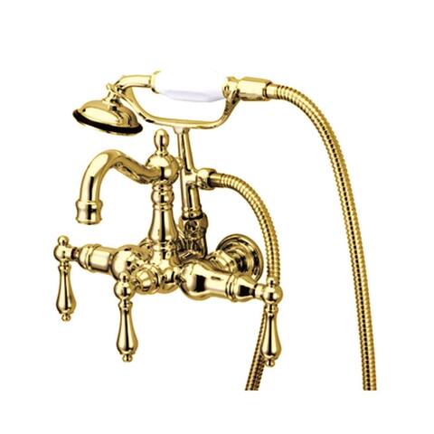Vintage 3-3/8-Inch Wall Mount Tub Faucet