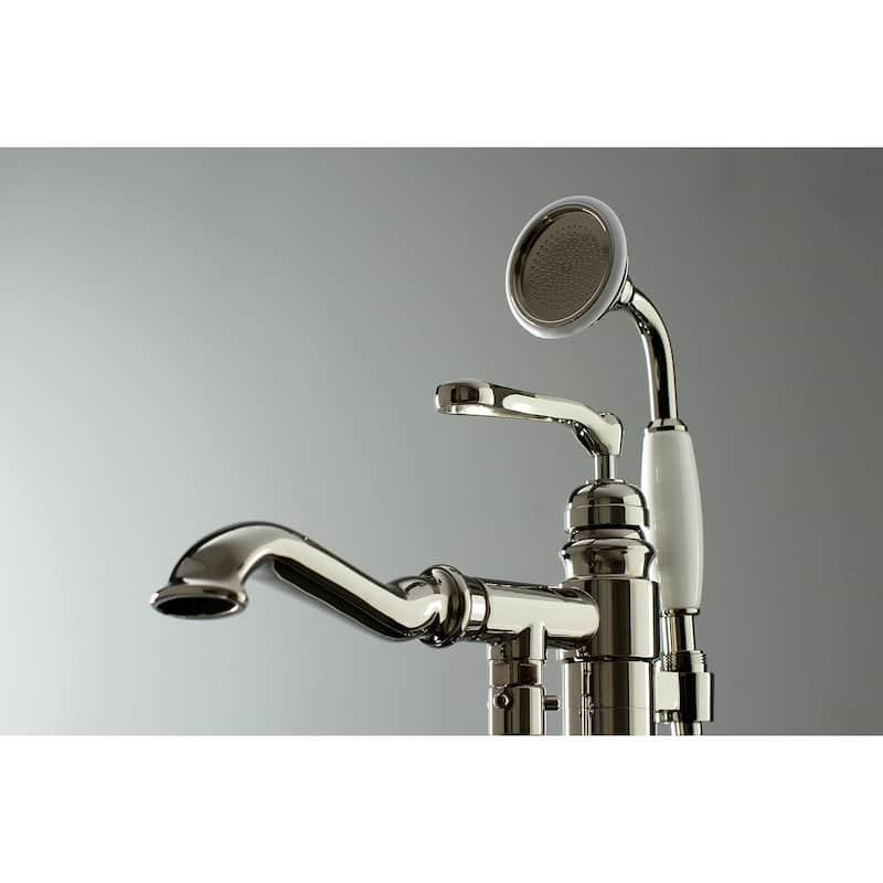 Kingston Brass Royale Freestanding Tub Faucet with Hand Shower