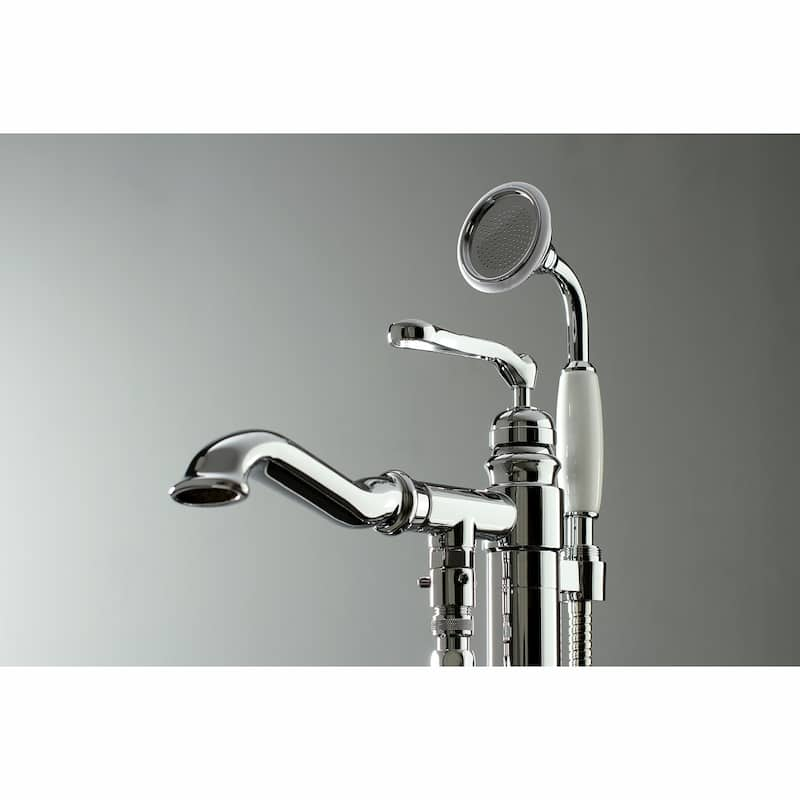 Kingston Brass Royale Freestanding Tub Faucet with Hand Shower