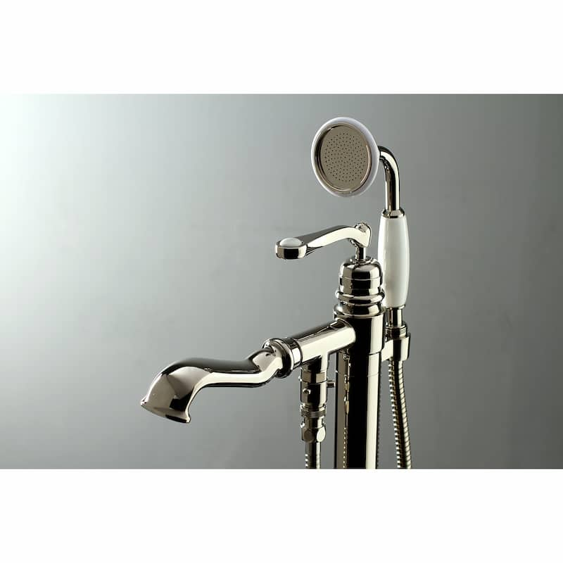 Kingston Brass Royale Freestanding Tub Faucet with Hand Shower