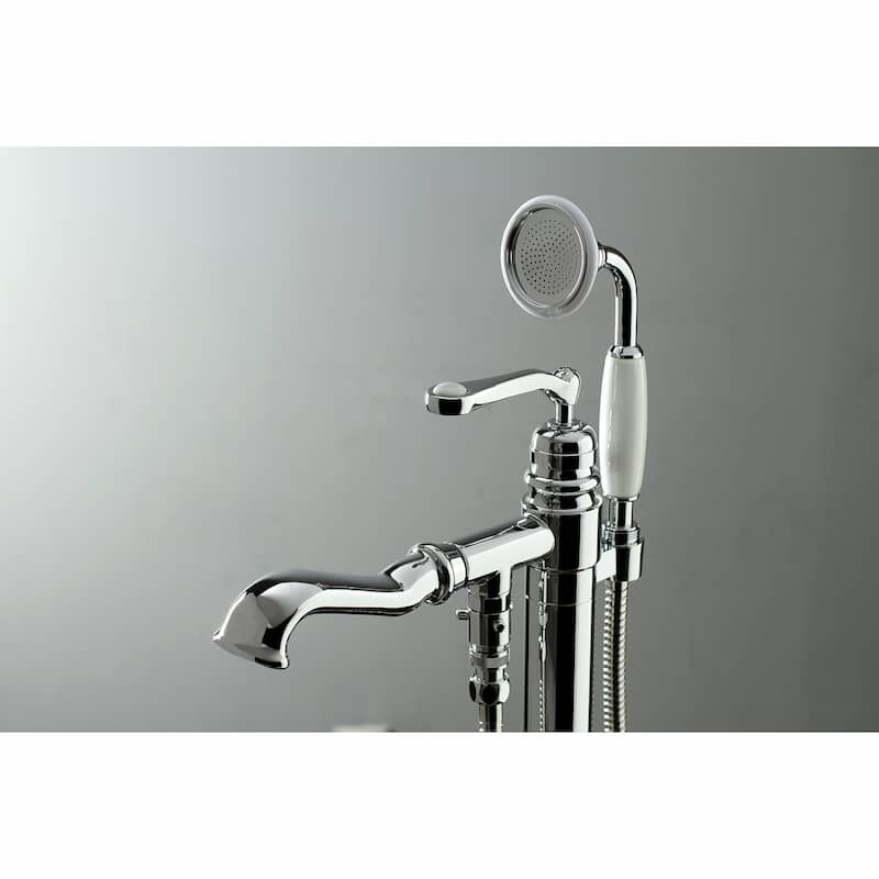 Kingston Brass Royale Freestanding Tub Faucet with Hand Shower