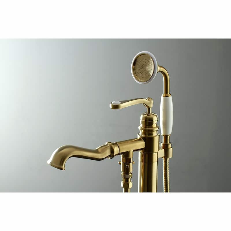 Kingston Brass Royale Freestanding Tub Faucet with Hand Shower