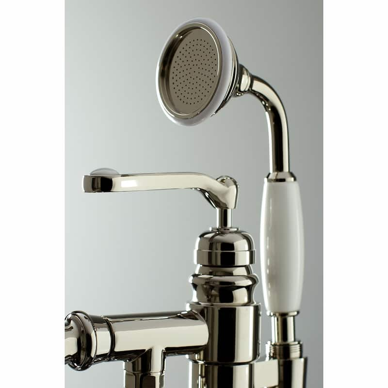 Kingston Brass Royale Freestanding Tub Faucet with Hand Shower