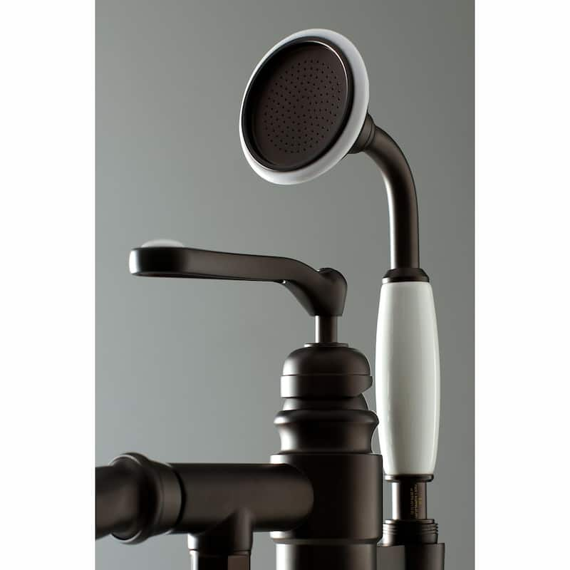 Kingston Brass Royale Freestanding Tub Faucet with Hand Shower