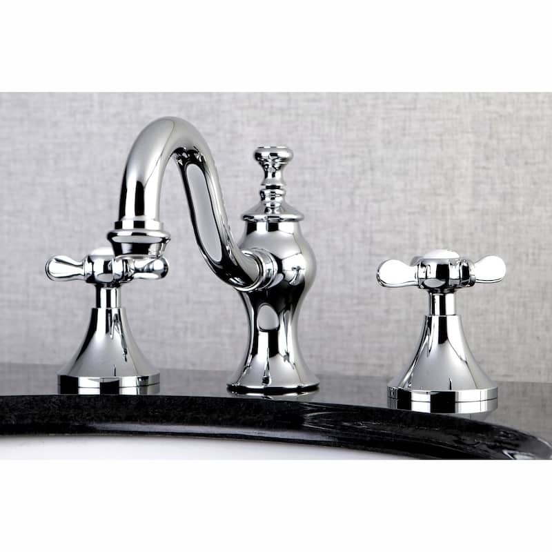 Kingston Brass Essex Widespread Bathroom Faucet - Polished Chrome