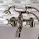 preview thumbnail 14 of 23, Essex 6-inch Centers Deck Mount Faucet/ Hand Shower for Clawfoot Tub