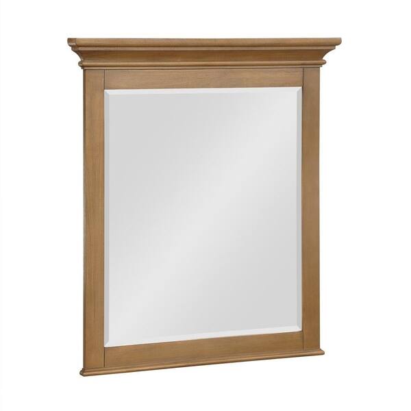 slide 3 of 10, Avenue Greene Jacobina 30 inch Bathroom Mirror Natural Rustic