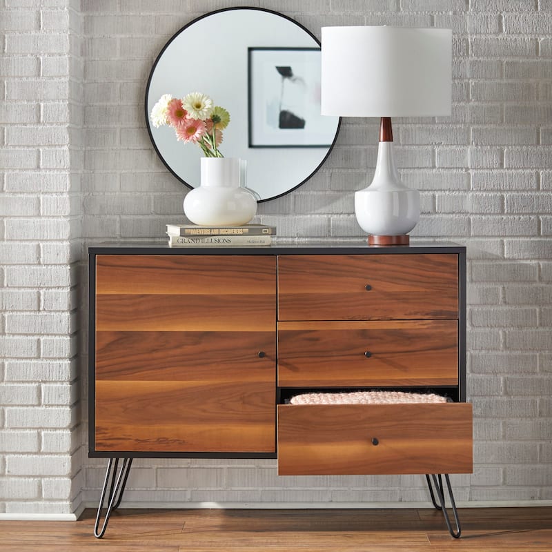 Lifestorey Rodan 1-Door/3-Drawer Buffet/Sideboard