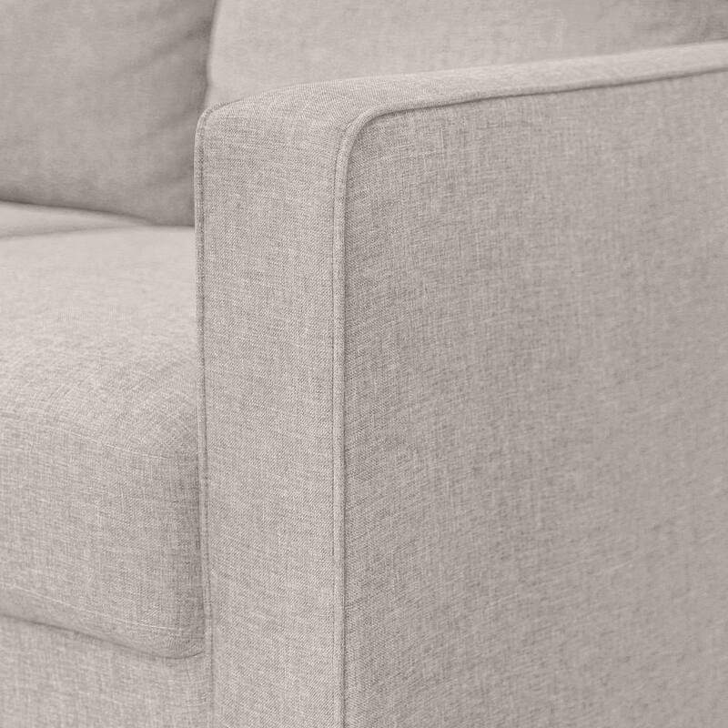 Furinno Bayonne Modern Upholstered 3-seater Sofa