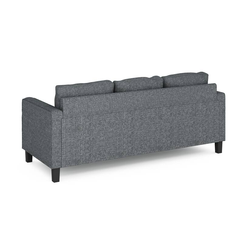 Furinno Bayonne Modern Upholstered 3-seater Sofa