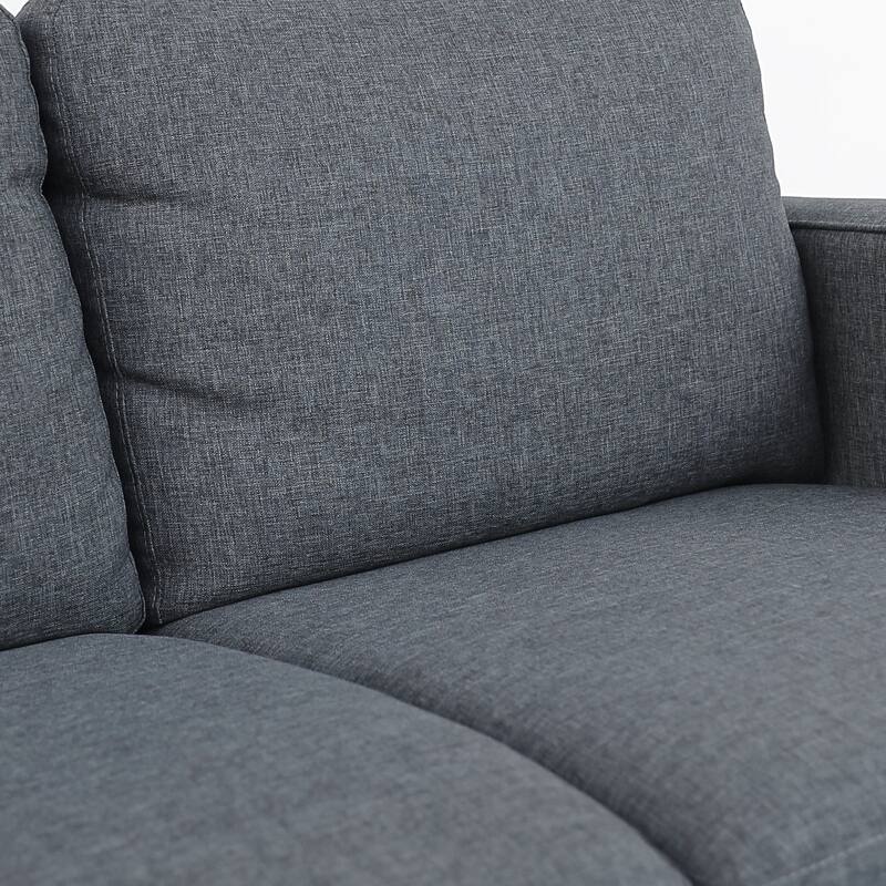 Furinno Bayonne Modern Upholstered 3-seater Sofa