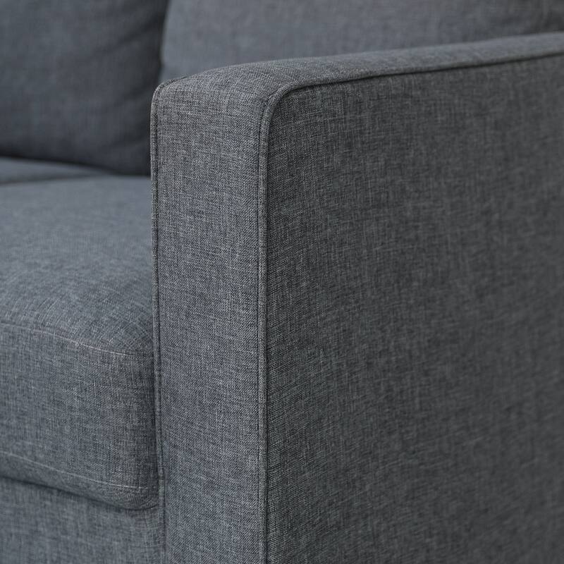 Furinno Bayonne Modern Upholstered 3-seater Sofa
