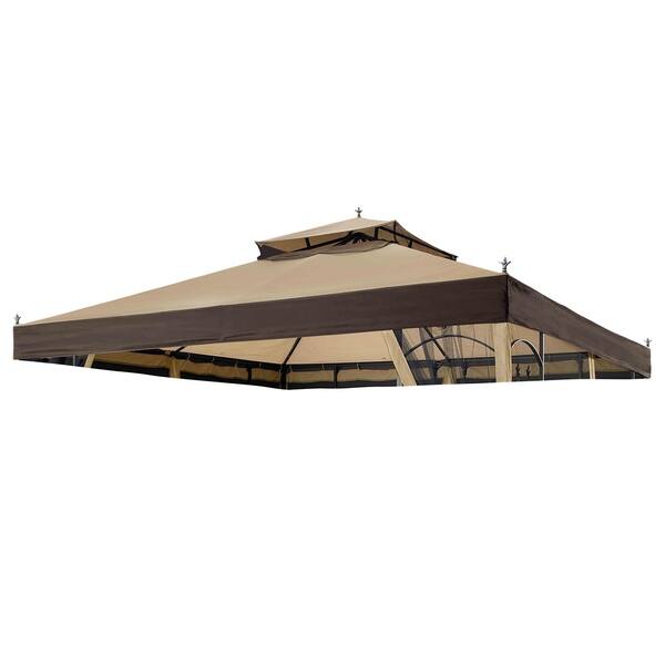 Sunjoy Replacement Canopy For Winslow Gazebo (10'X10') LGZ038PST3A1