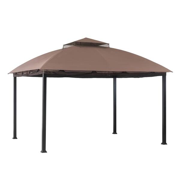 Sunjoy Replacement Canopy for Malibu Gazebo (10'X12') L-GZ215PST-B ...