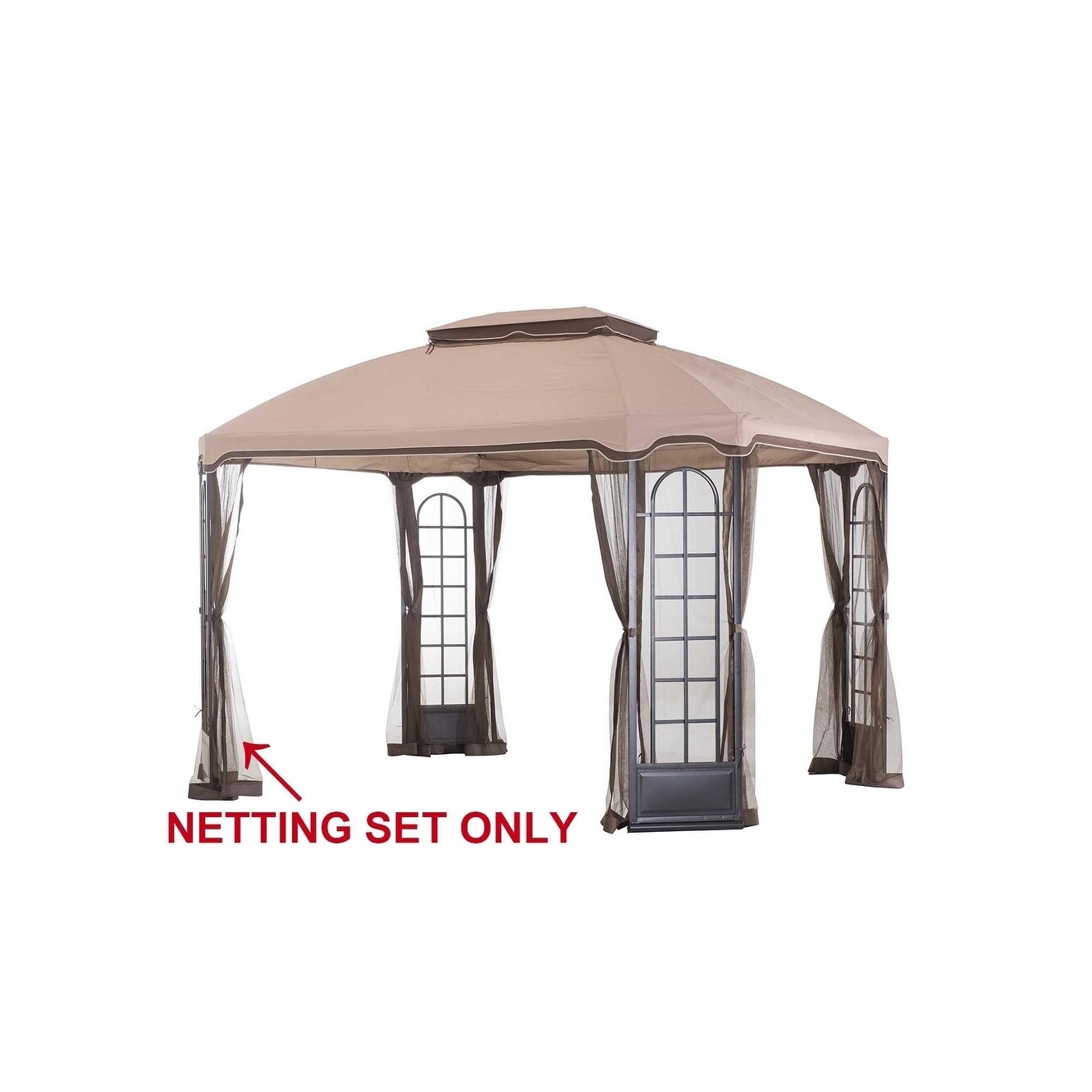 Sunjoy Replacement Mosquito Netting for 10x12 ft Windsor Gazebo