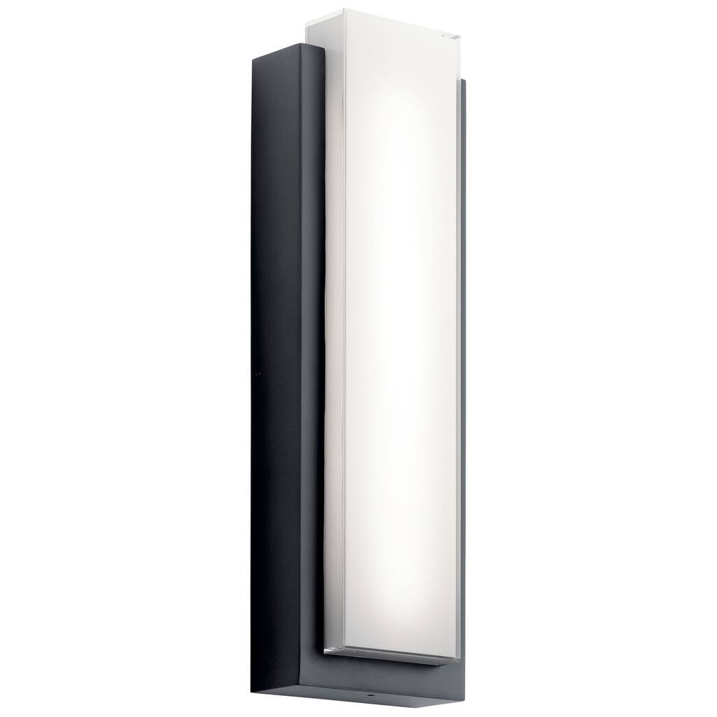 Kichler Lighting Dahlia 2-Light LED Outdoor Wall Light Black