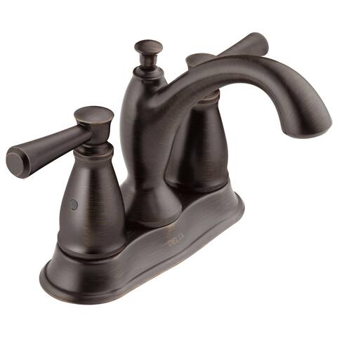 Delta Linden Two Handle Tract-Pack Centerset Bathroom Faucet Venetian Bronze (2593-RBTP-DST)