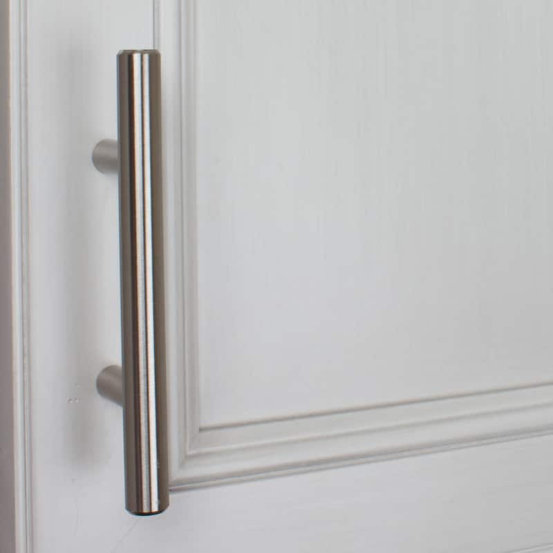 GlideRite 5-Pack 2-1/2 in. Center Stainless Steel Cabinet Bar Pulls - Stainless Steel