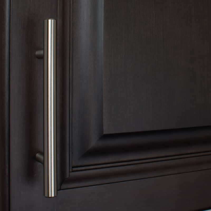 GlideRite 5-Pack 3-3/4 in. Center Stainless Steel Cabinet Bar Pulls - Stainless Steel