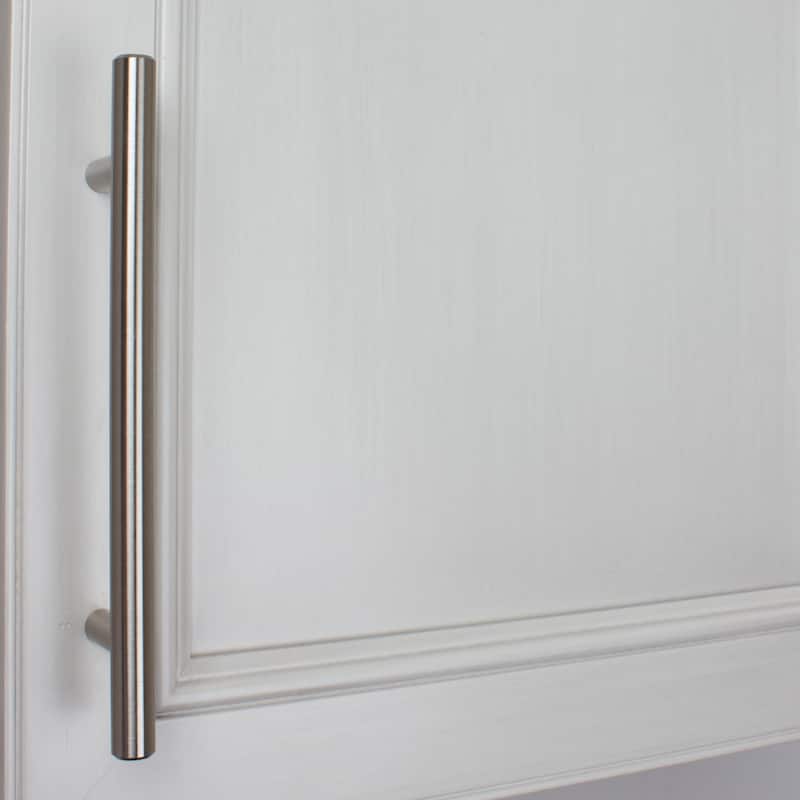 GlideRite 5-Pack 5 in. Center Stainless Steel Cabinet Bar Pulls - Stainless Steel