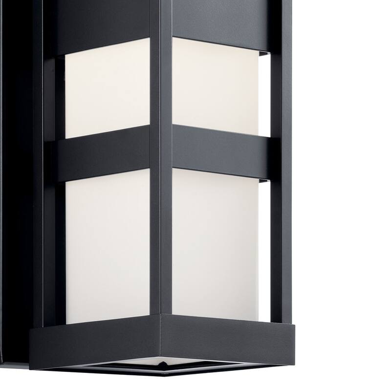 Kichler Lighting Ryler Outdoor LED Wall Light Black